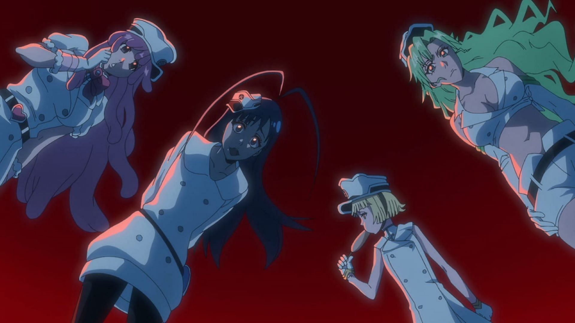 The Bambi girls in Bleach TYBW episode 17 (Image via Pierrot)
